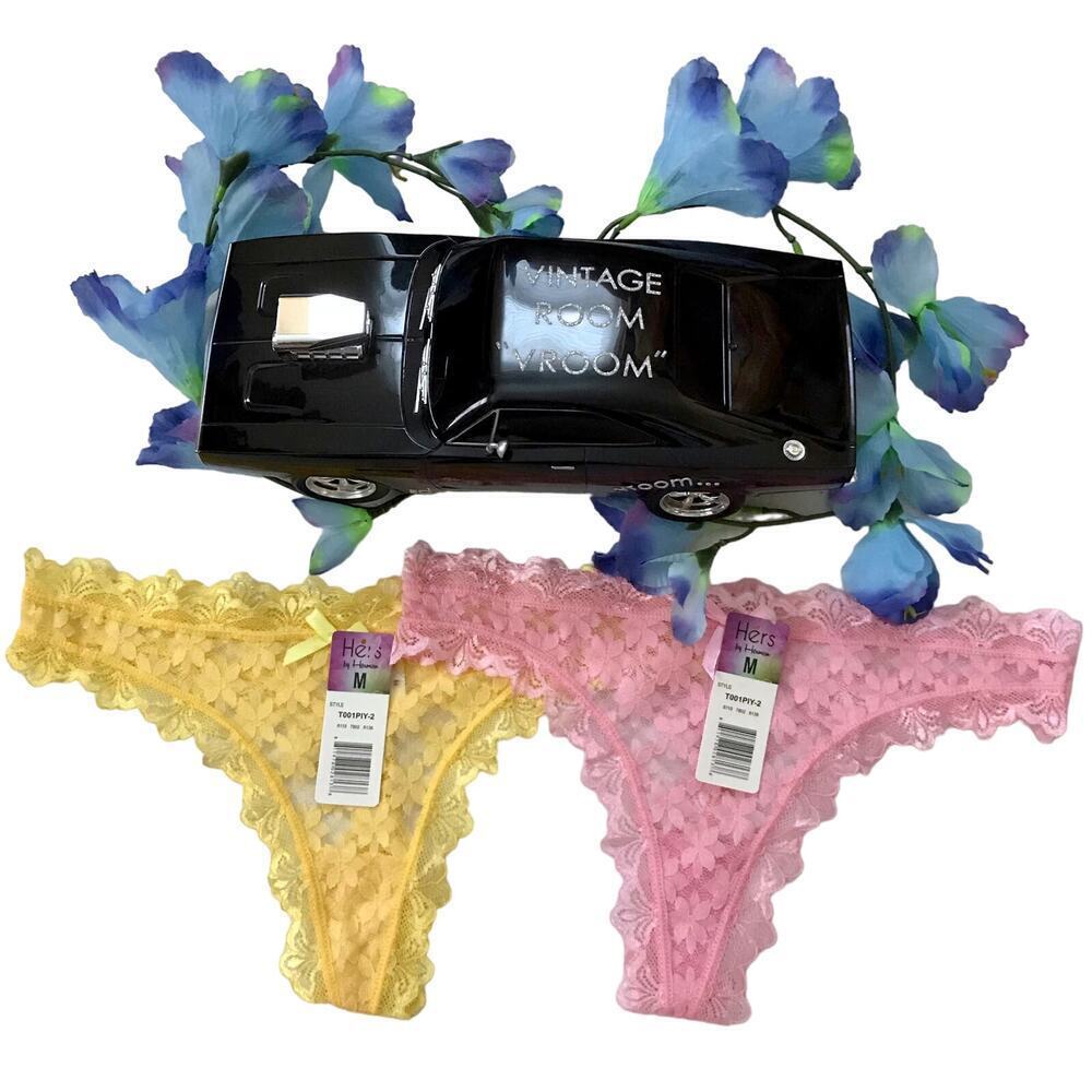 Hers by Herman NWT Lace Thong Panties Women Various